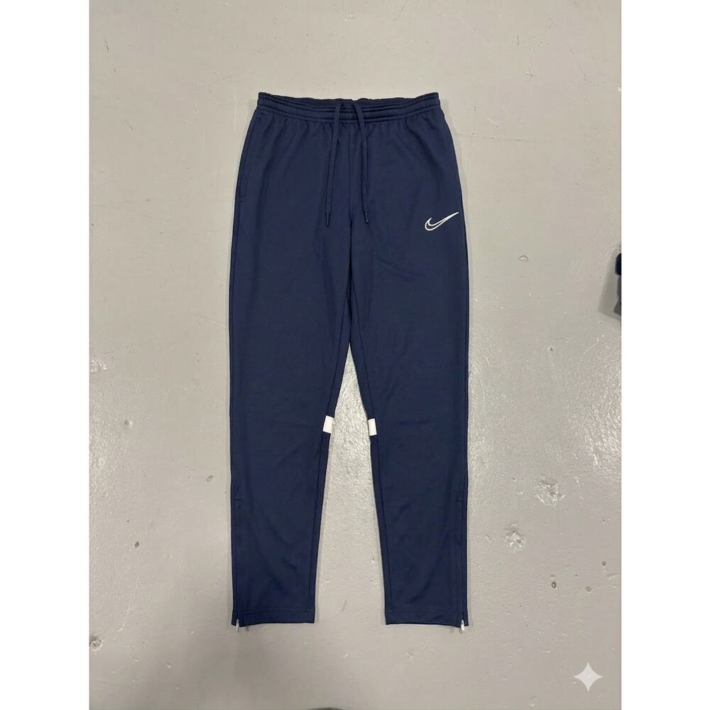 Nike Dri-FIT Academy Soccer Training Pants Navy Blue Mens Size Large‎ Tapered